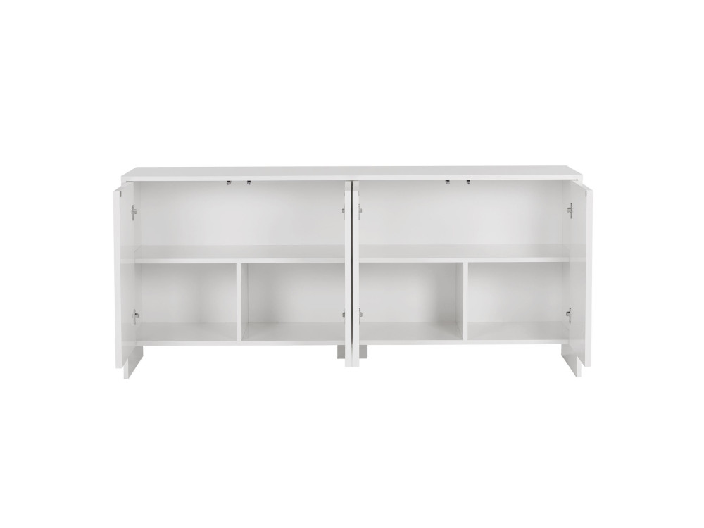 Buffet en bois "Arlen" - 180 x 45 x 80 cm - Blanc