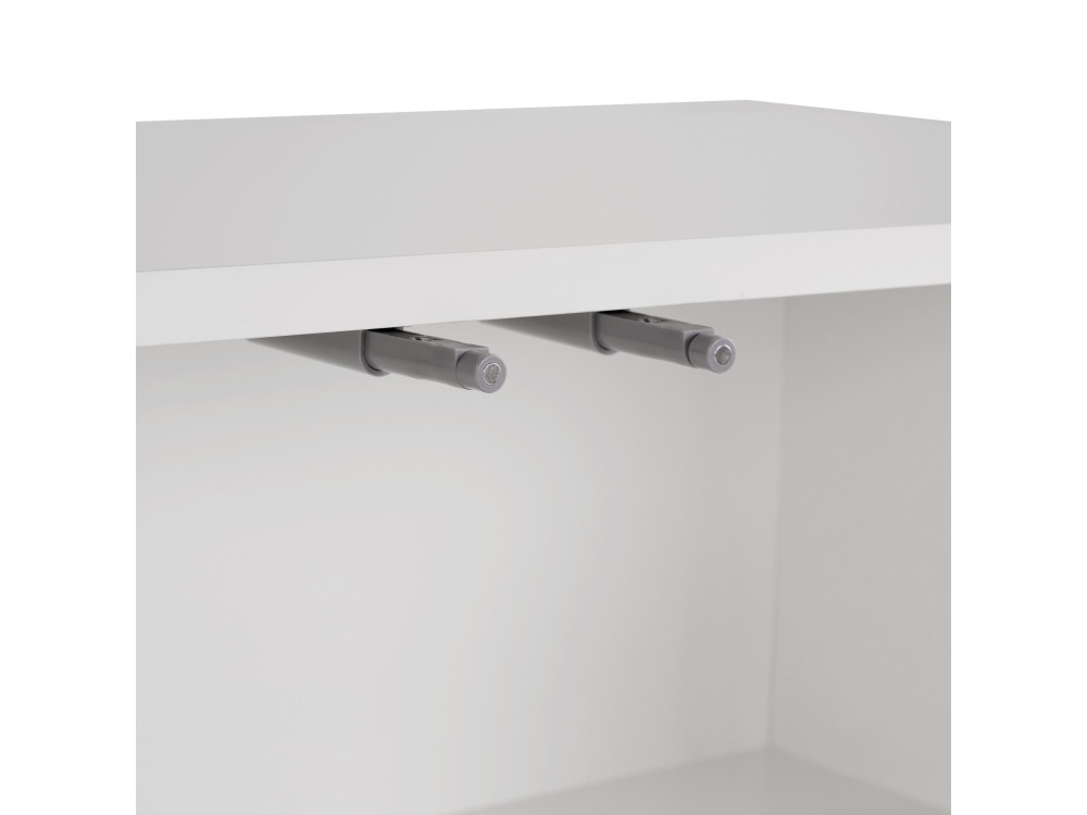 Buffet en bois "Arlen" - 180 x 45 x 80 cm - Blanc