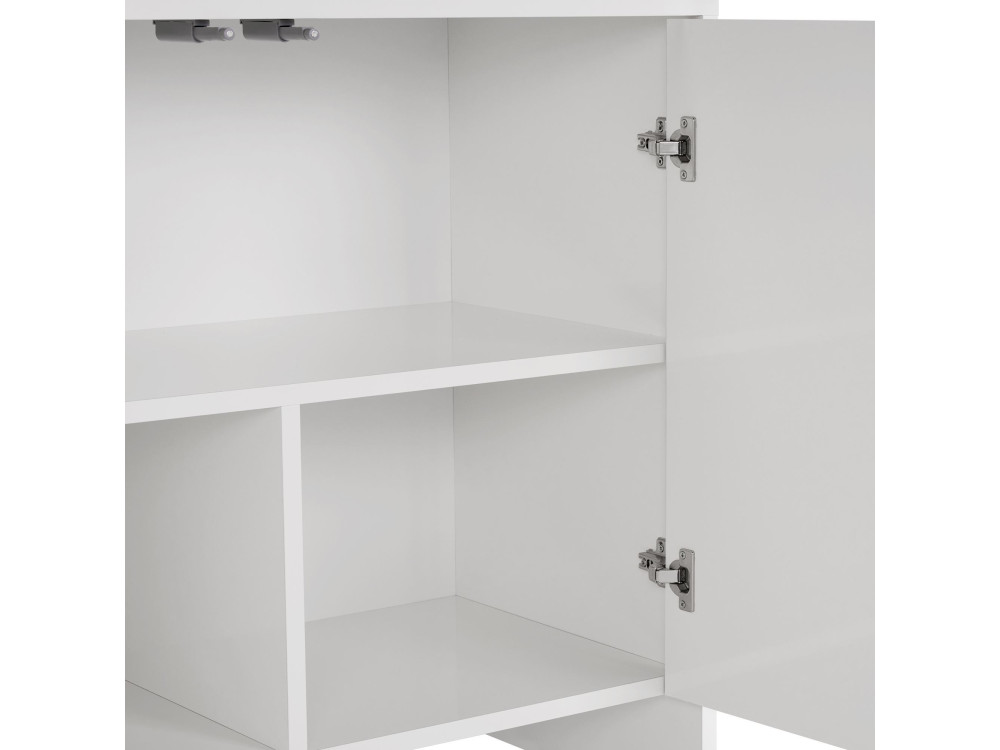 Buffet en bois "Arlen" - 180 x 45 x 80 cm - Blanc
