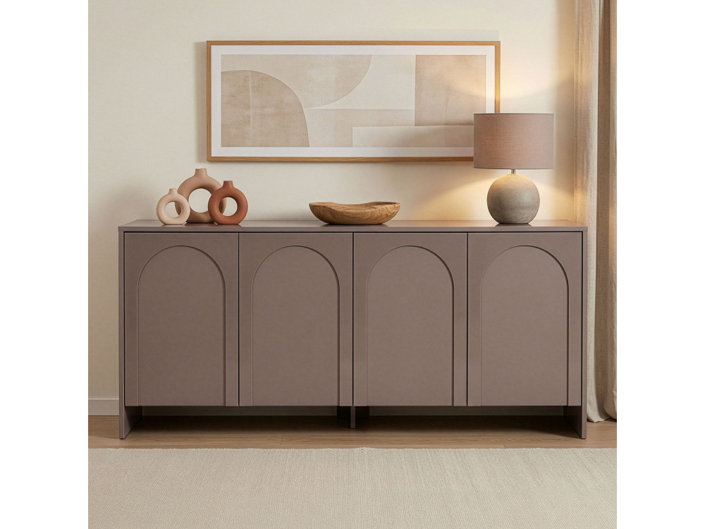 Buffet en bois "Arlen" - 180 x 45 x 80 cm - Atlas