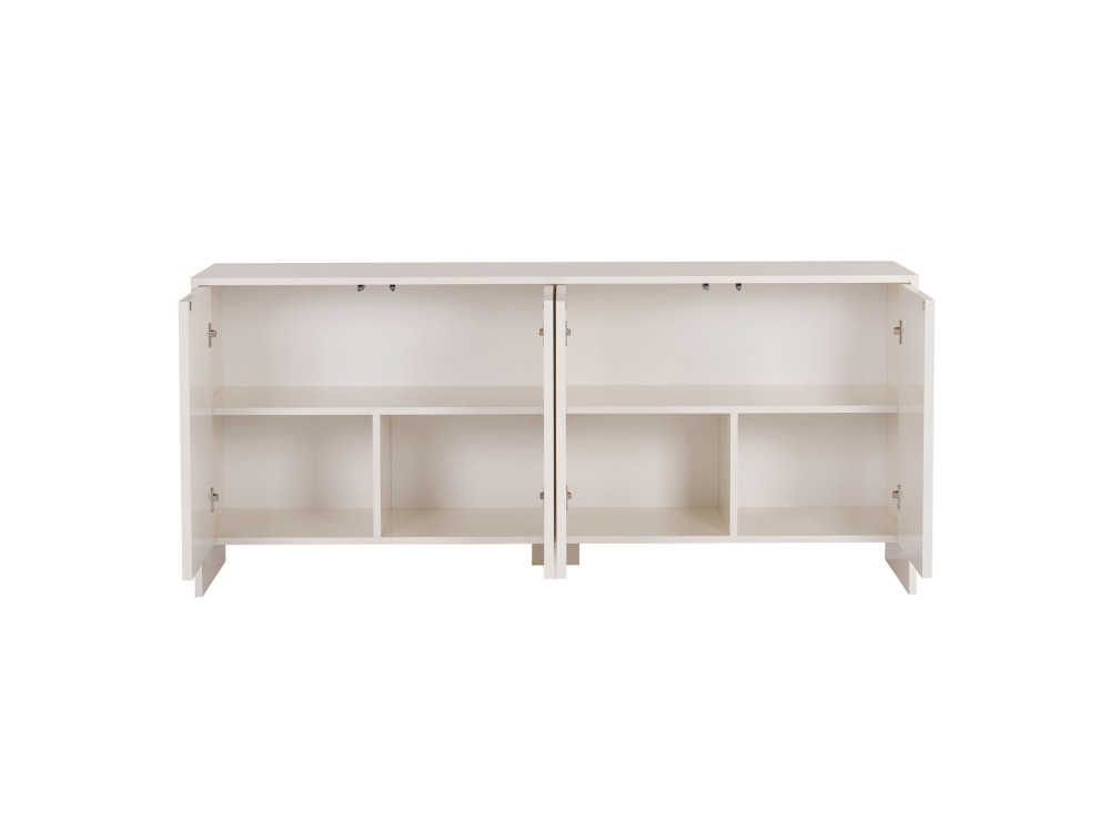 Buffet en bois "Arlen" - 180 x 45 x 80 cm - Crème
