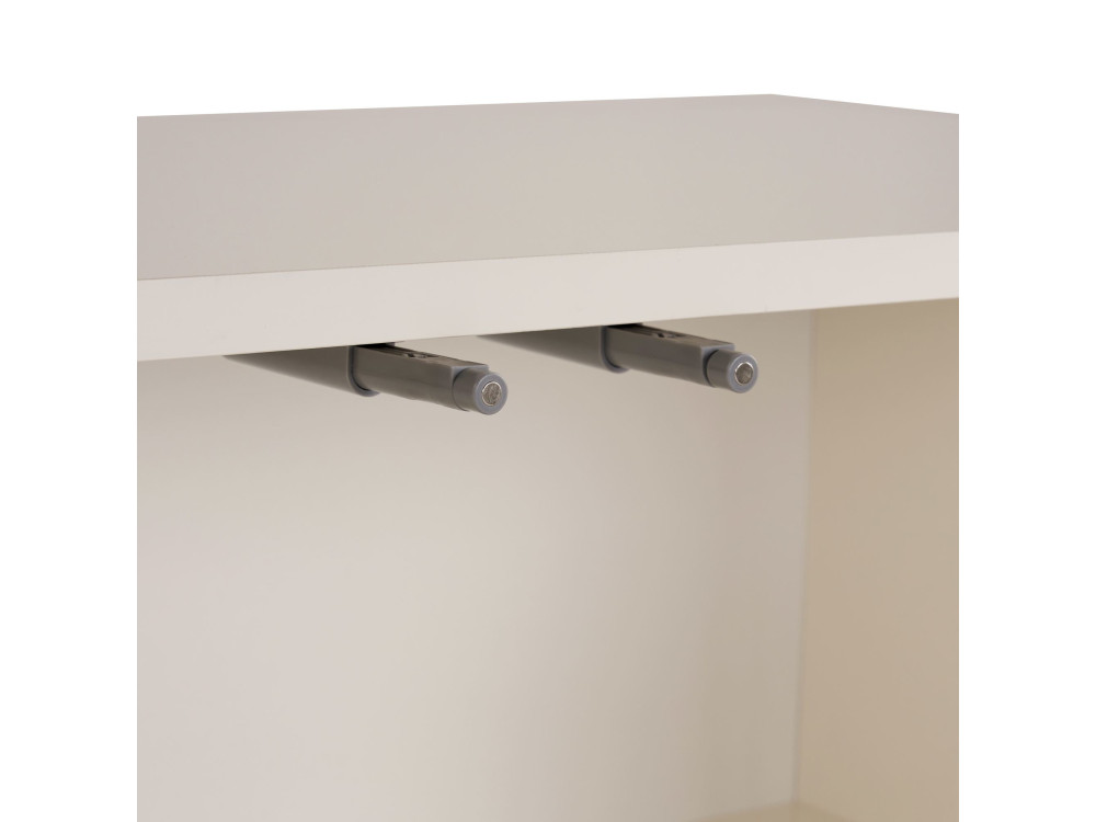 Buffet en bois "Arlen" - 180 x 45 x 80 cm - Crème