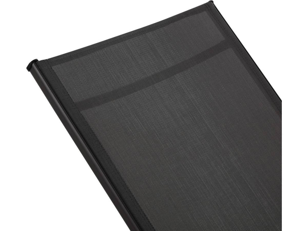 Lot de 2 Bains de soleil en métal "Farniente"- Gris