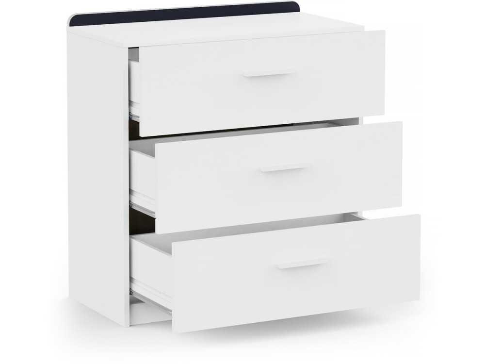 Commode pour enfant "Reverso" - Blanc mat