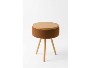 Table d'appoint en bois "Zgn" - 33 x 45 cm - Marron