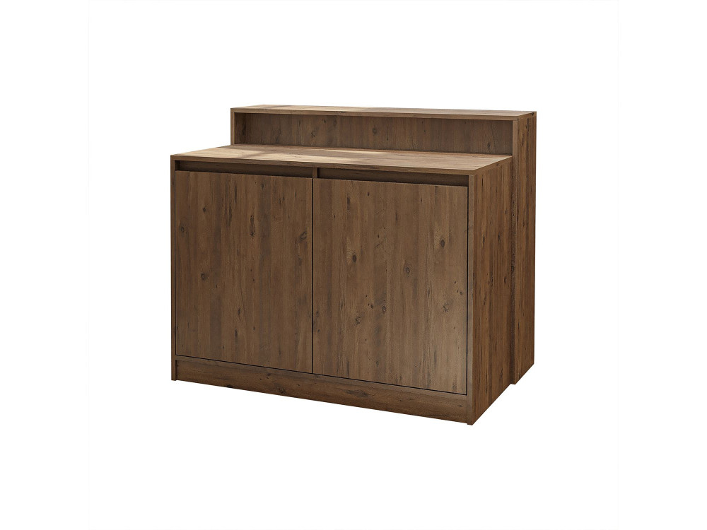 Table de cuisine en bois " 2799 " - 120 x 80 x 100 cm - Marron