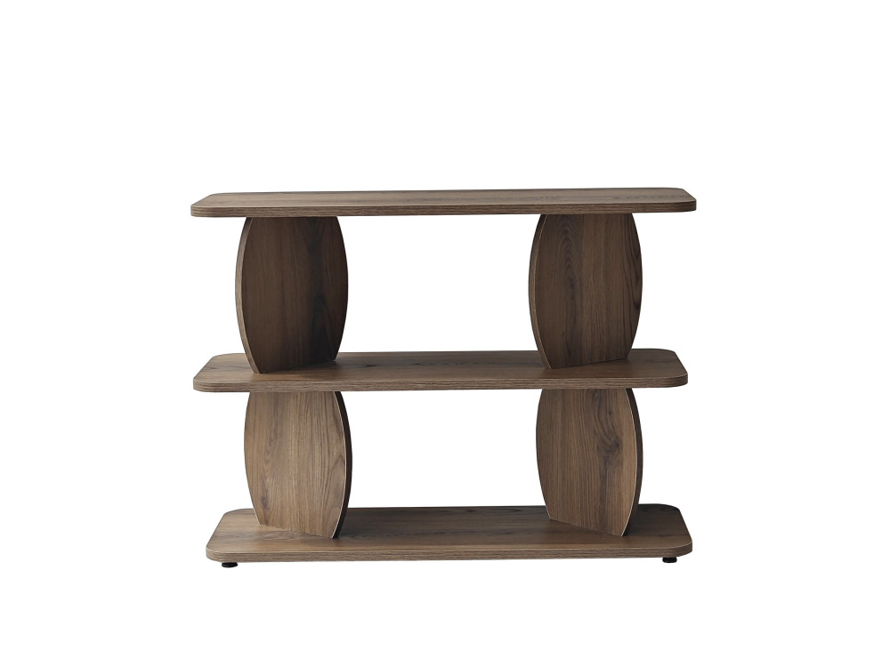 Table d'appoint en bois "Armonia" - 90 x 30 x 70 cm - Marron