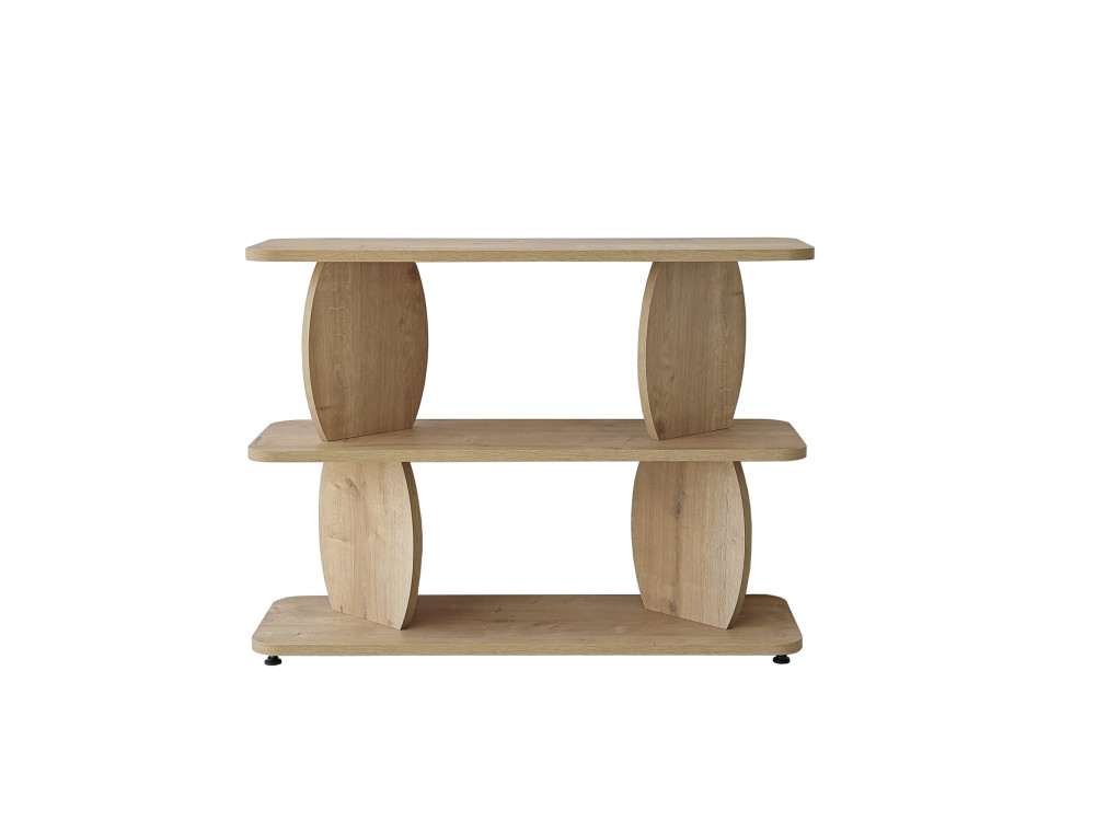 Table d'appoint en bois "Armonia" - 90 x 30 x 70 cm - Chêne Saphir