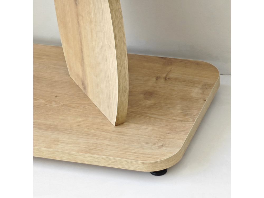Table d'appoint en bois "Armonia" - 90 x 30 x 70 cm - Chêne Saphir