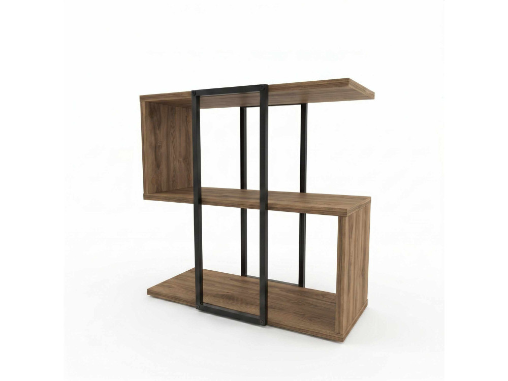 Table d'appoint en bois "HOMIA" - 56 x 25 x 56 cm - Oud Foncé