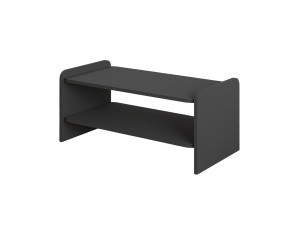 Table Basse en bois " Amon " - 89,8 x 39,8 x 44,8 cm - Anthracite
