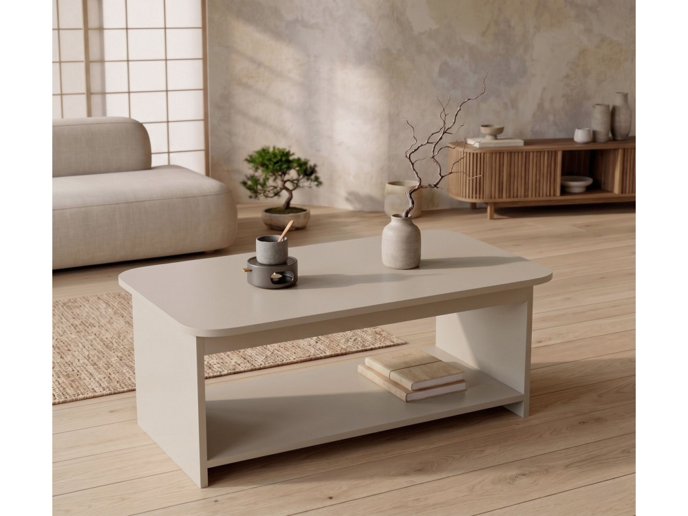 Table Basse en bois " Chb1 " - 100 x 50 x 42 cm - Cachemire
