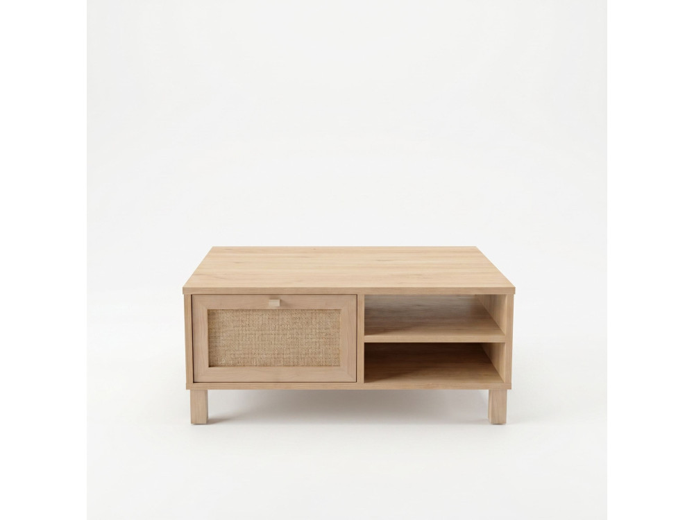 Table Basse en bois " Dune " - 90 x 60 x 39 cm - Chêne