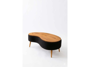 Table Basse en bois " Vera " - 98 x 50 x 45 cm - Noir