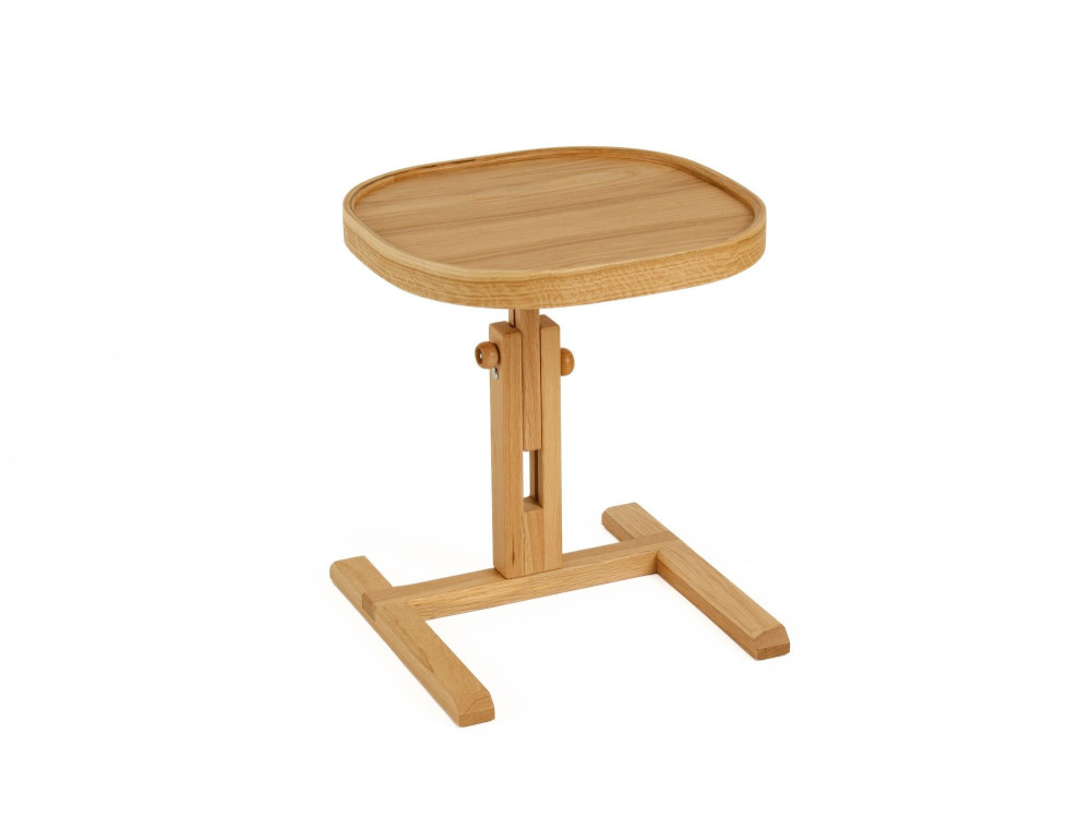 Table d'Appoint en bois " Opus Kare 42 " - 42 x 42 x 57 cm - Chêne