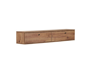 Meuble TV en bois "Ligne 160" - 160 x 25 x 25 cm - Beige