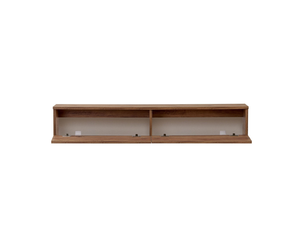 Meuble TV en bois "Ligne 160" - 160 x 25 x 25 cm - Beige