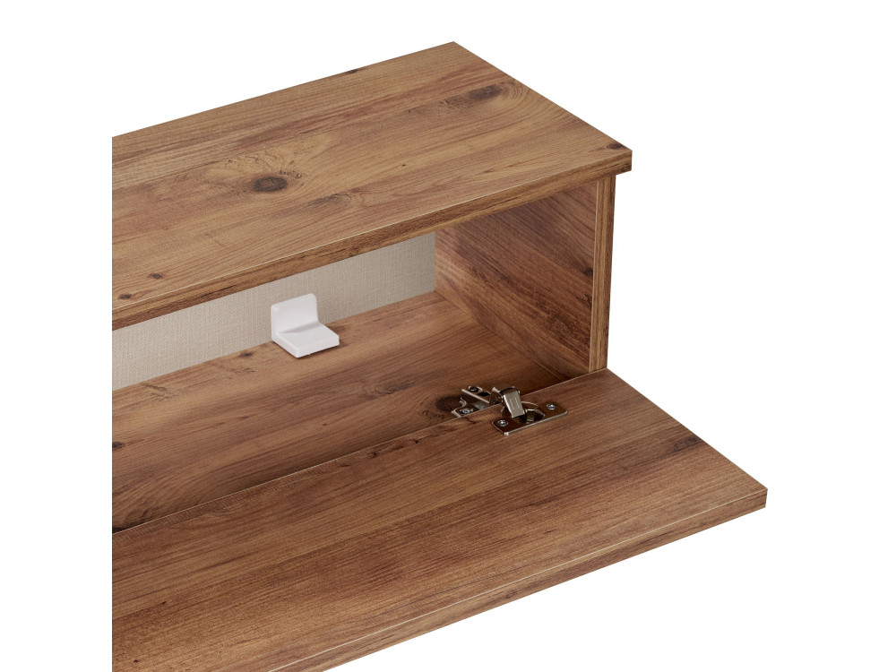 Meuble TV en bois "Ligne 160" - 160 x 25 x 25 cm - Beige