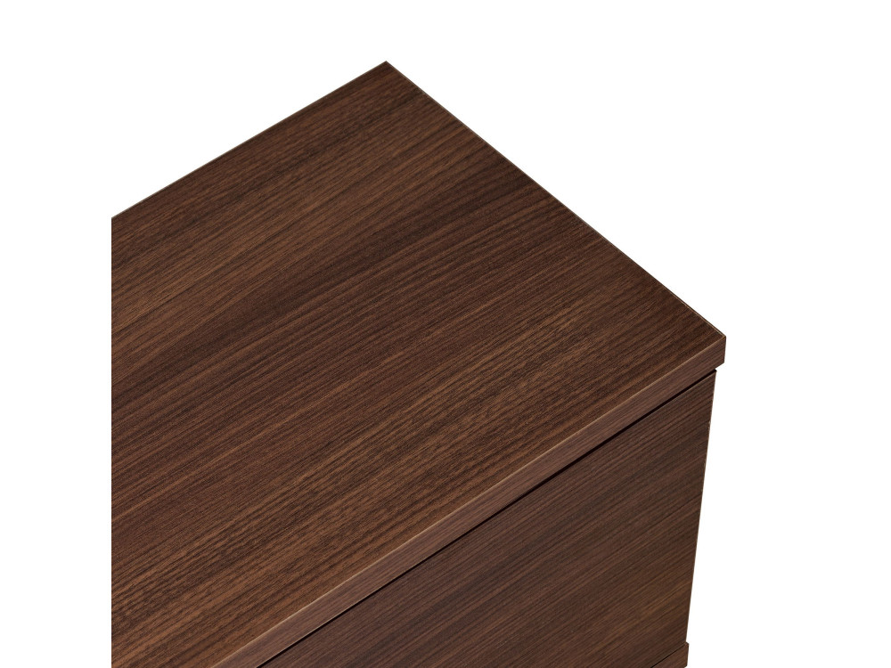 Meuble TV en bois "Ligne 160" - 160 x 25 x 25 cm - Noyer