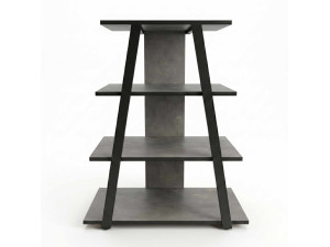 Meuble TV en bois "LYNO" - 70 x 41 x 80 cm - Gris