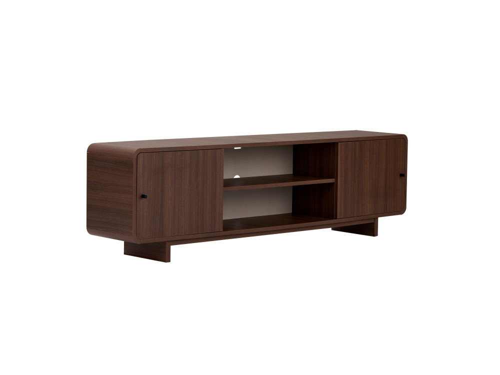 Meuble TV en bois "Mirel" - 180 x 34 x 52  cm - Marron