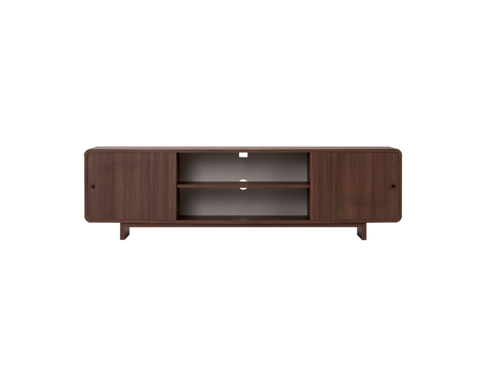 Meuble TV en bois "Mirel" - 180 x 34 x 52  cm - Marron