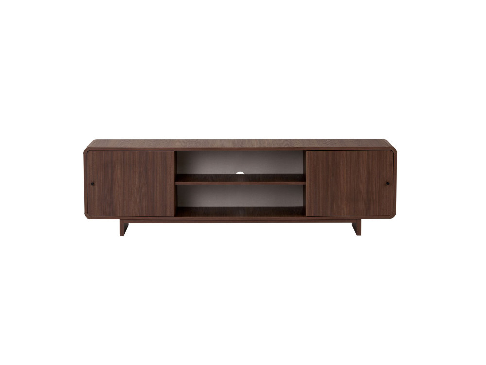 Meuble TV en bois "Mirel" - 180 x 34 x 52  cm - Marron