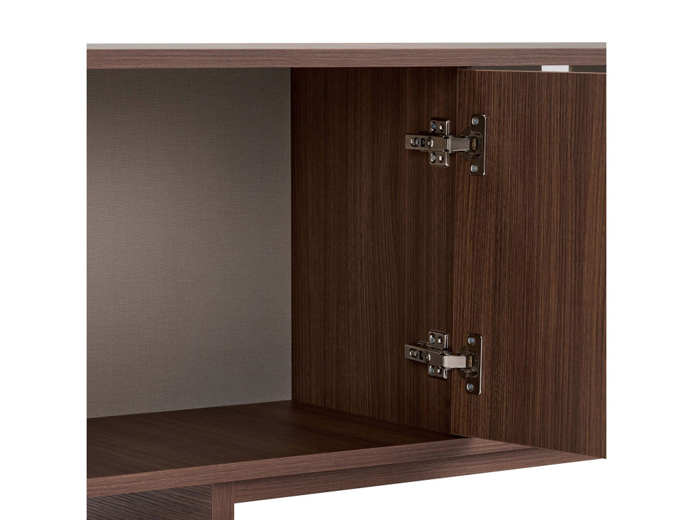 Meuble TV en bois "Mirel" - 180 x 34 x 52  cm - Marron
