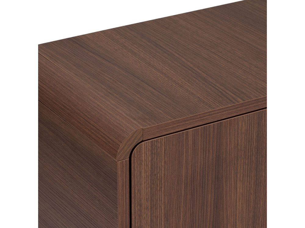Meuble TV en bois "Mirel" - 180 x 34 x 52  cm - Marron