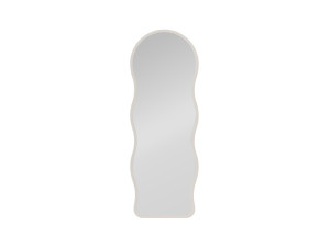 Miroir sur pied en bois "Asial" - 50 x 2 x 160 cm - Blanc