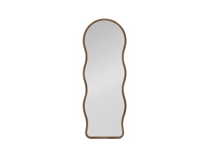 Miroir sur pied en bois "Asial" - 50 x 2 x 160 cm - Noyer
