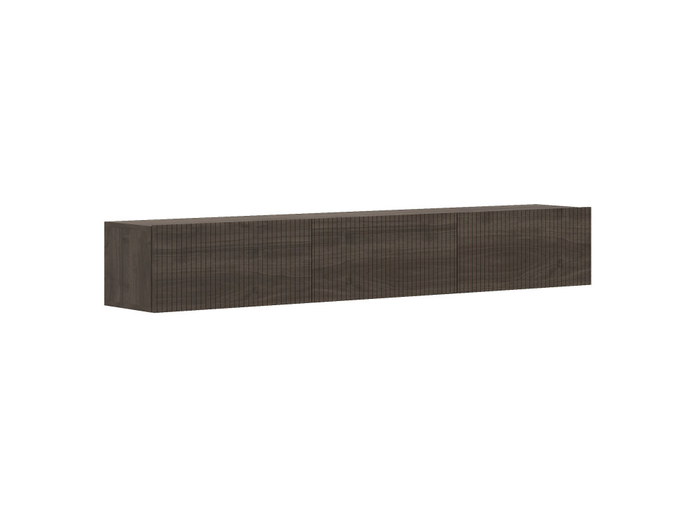 Meuble TV en bois "Ada" - 180 x 31 x 29 cm - Noyer