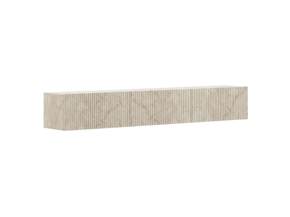Meuble TV en bois "Ada" - 180 x 31 x 29 cm - Travertin