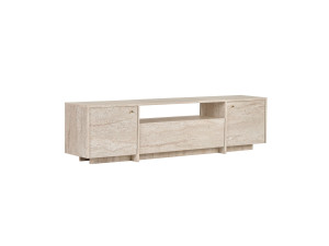 Meuble TV en bois "Alvar" - 180 x 35 x 46 cm - Beige