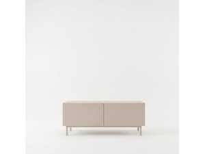 Meuble TV en bois " Coast " - 120 x 47,3 x 36,8 cm - Sable
