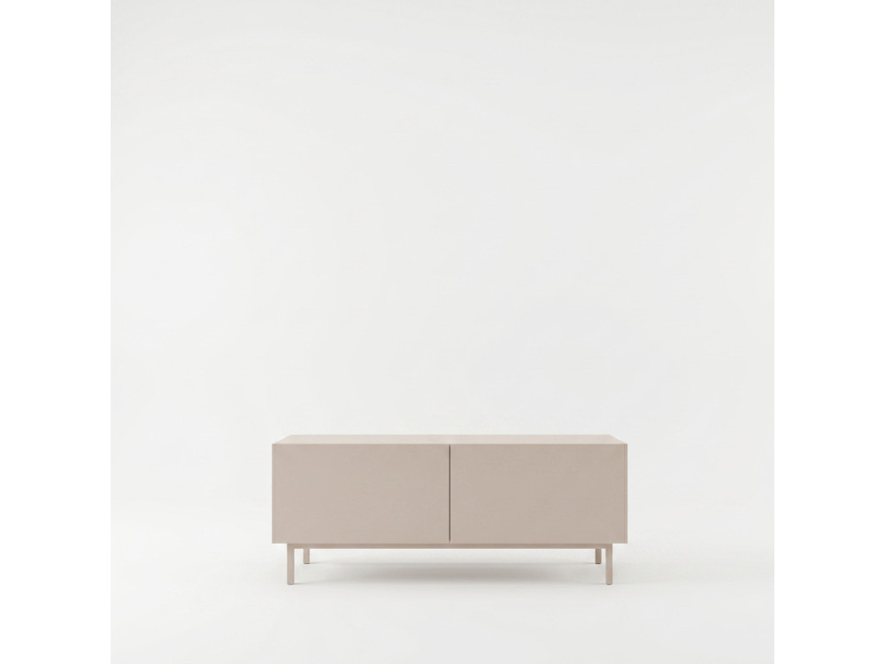 Meuble TV en bois " Coast " - 120 x 47,3 x 36,8 cm - Sable