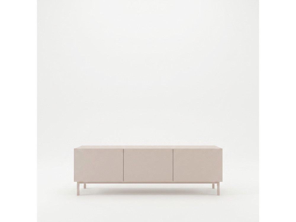 Meuble TV en bois "Coast" - 150 x 37 x 48 cm - Beige