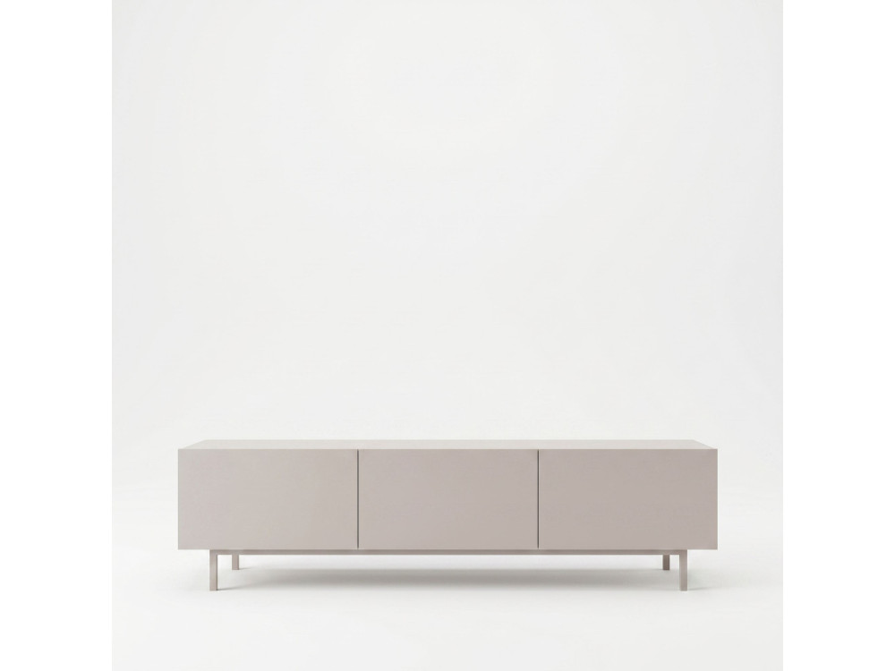 Meuble TV en bois " Coast " - 180 x 37 x 47 cm - Beige