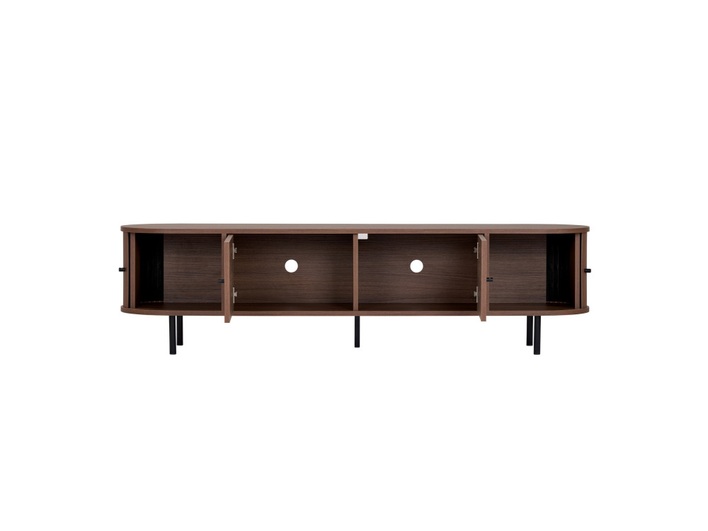 Meuble TV en bois "Gentle" - 180 x 40 x 47 cm - Marron