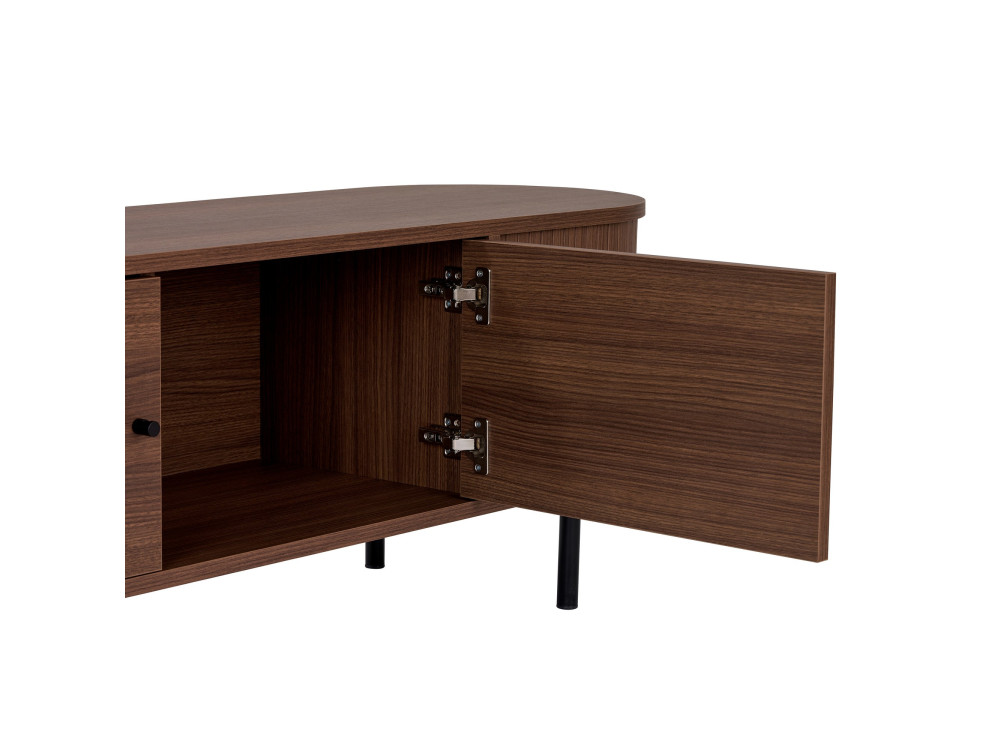Meuble TV en bois "Gentle" - 180 x 40 x 47 cm - Marron