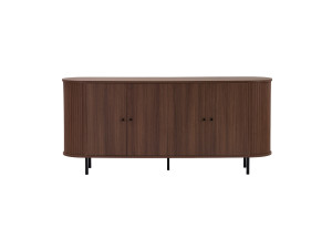 Console en bois "Noble" - 180 x 40 x 80 cm - Marron