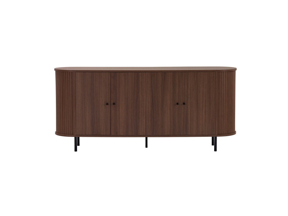 Console en bois "Noble" - 180 x 40 x 80 cm - Marron