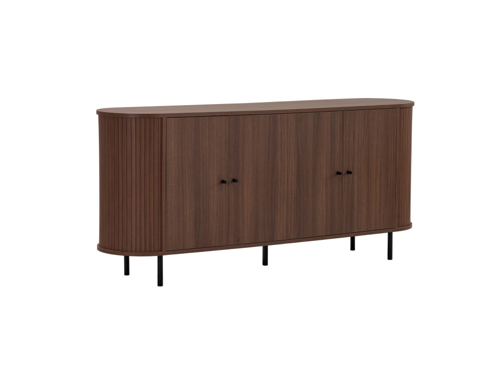 Console en bois "Noble" - 180 x 40 x 80 cm - Marron