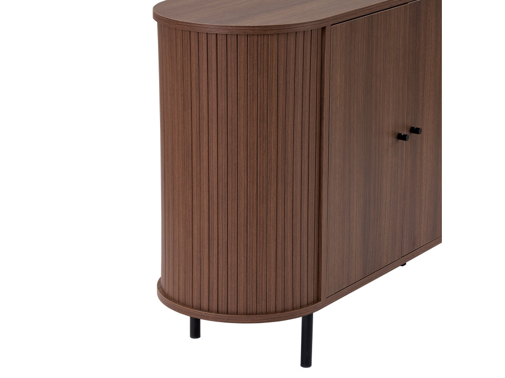 Console en bois "Noble" - 180 x 40 x 80 cm - Marron