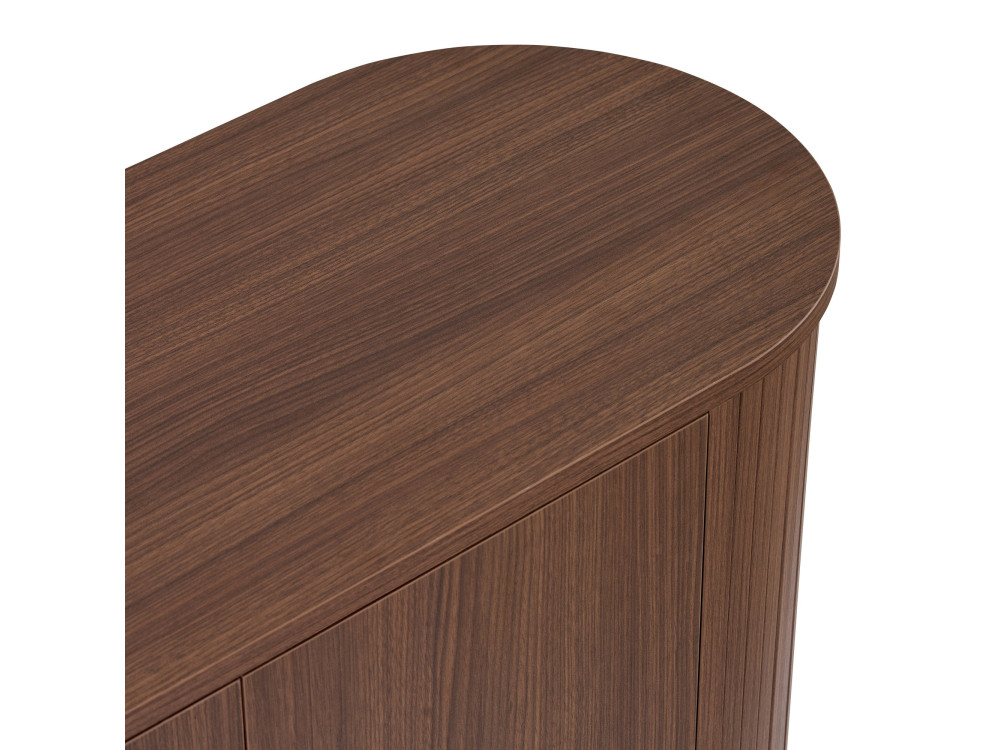 Console en bois "Noble" - 180 x 40 x 80 cm - Marron