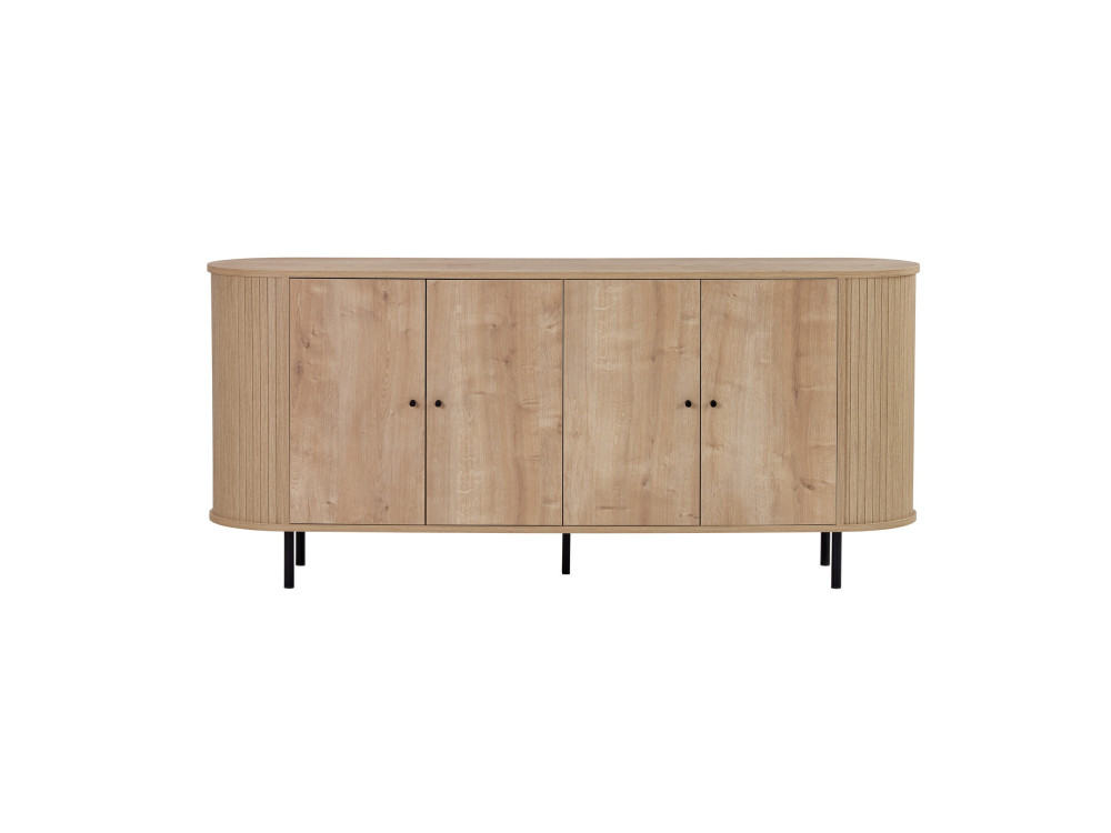 Console en bois "Noble" - 180 x 40 x 80 cm - Beige