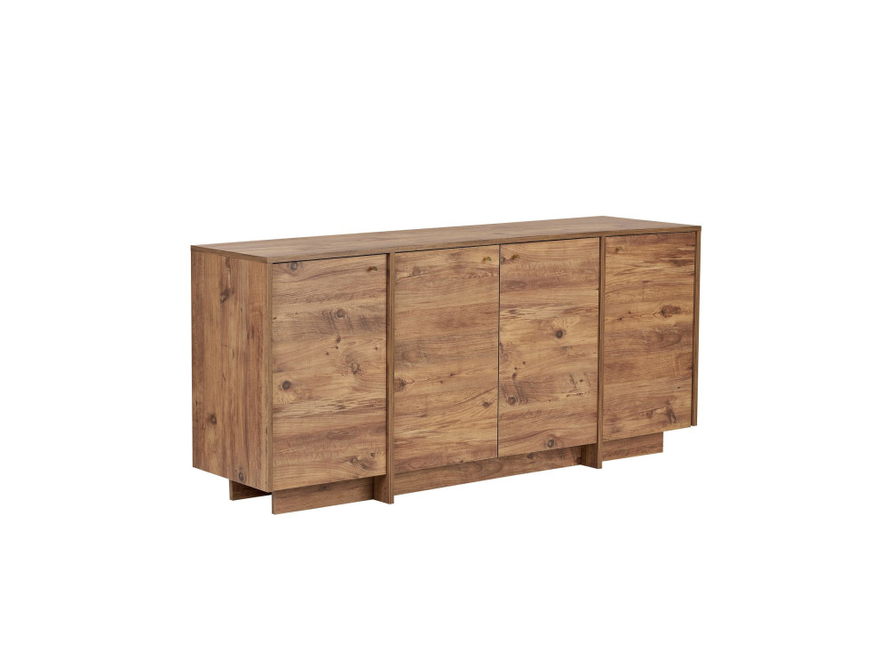 Console en bois "Varen" - 180 x 45 x 82 cm - Pin Atlantique