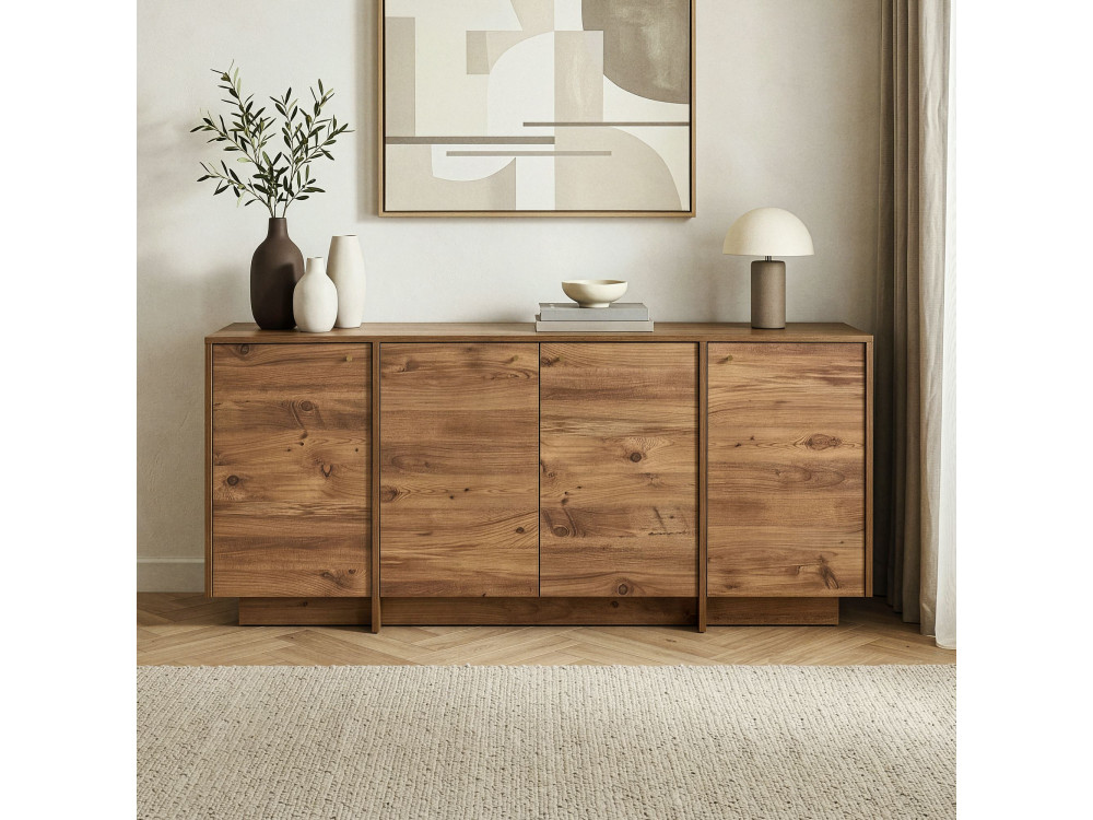 Console en bois "Varen" - 180 x 45 x 82 cm - Pin Atlantique