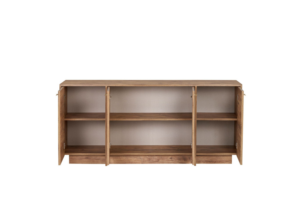 Console en bois "Varen" - 180 x 45 x 82 cm - Pin Atlantique