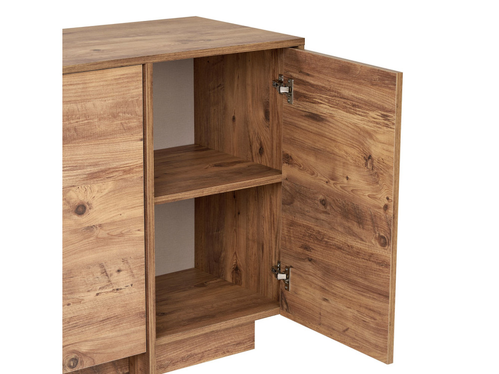 Console en bois "Varen" - 180 x 45 x 82 cm - Pin Atlantique